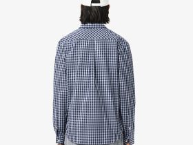 Мужская рубашка Lacoste Regular Fit в клетку