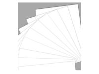 Набор картона белого "Беседка" А4 10 л