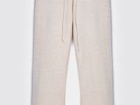 Вязаные брюки прямого силуэта