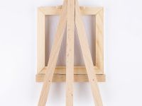 Мини-мольберт Малевичъ с холстом, 7х7 см