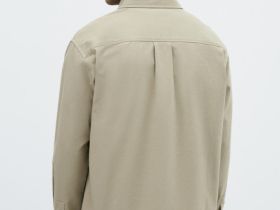 Текстильная рубашка, Бежевый