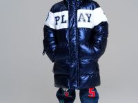 Пальто текстильное с полиуретановым покрытием для мальчиков