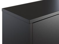 Обувница Кимбол 65x115 Черный
