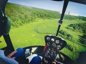 Полет на вертолете Robinson R44
