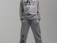 Комплект трикотажный для мальчиков: фуфайка (футболка с длинными рукавами), брюки