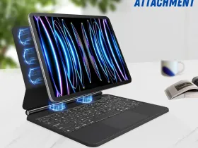 Чехол-клавиатура WIWU Magic Keyboard для Apple iPad Pro 13 (2024) русская раскладка (MK002) (черный)