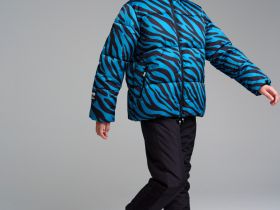 Куртка текстильная с полиуретановым покрытием для девочек