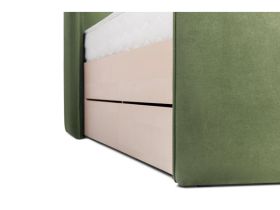 Детская кровать Модди 90 Велюр Оливковый