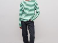 Лонгслив в полоску