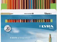 Набор гексагональных карандашей цветных Lyra "Graduate" 24 цв, в картонной упаковке