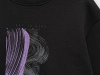 Толстовка свободного силуэта из хлопка