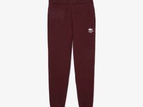 Спортивные хлопковые брюки Lacoste унисекс