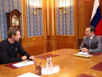 Глава Якутии встретился с председателем совета директоров Группы ОКТО