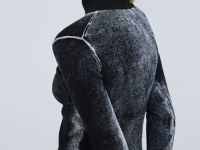 Джемпер-анорак с эффектом стирки, Серый