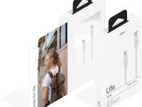 Кабель uBear Life Cable USB-C — USB-C, 1.2 м белый