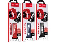 Ремешок Hoco WA27 Flexible для Apple Watch 42/44/45/49mm силикон (черный)