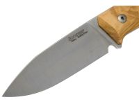 Нож с фиксированным клинком LionSteel B35, сталь Sleipner, рукоять оливковое дерево