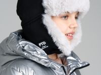 Шапка текстильная для девочек