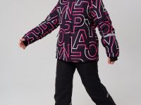 Куртка текстильная с полиуретановым покрытием для девочек