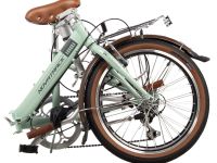 Складной велосипед Novatrack Aurora 3.6 20, год 2024, цвет Желтый