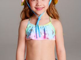 Панама текстильная для девочек