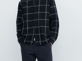 Джоггеры из эластичной ткани, Голубой