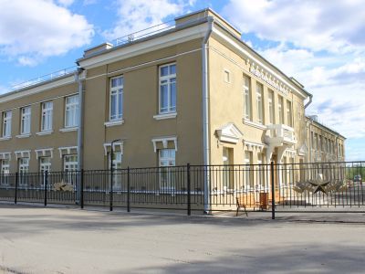 Здание, в котором в 1941-1944 гг. размещался штаб Карельского фронта