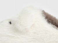 Тапочки с искусственным мехом для девочек, Бежевый