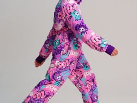 Комбинезон текстильный с полиуретановым покрытием для девочек