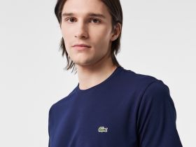 Мужская футболка Lacoste приталенного кроя