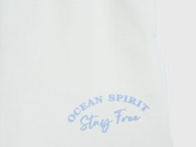 Трикотажные шорты для девочек, Белый