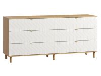 Комод Теджонс 185x85 Деко Белый