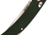 Складной нож SRM Asika 411L-MG, сталь 14C28N, рукоять микарта