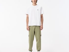 Мужские спортивные брюки Lacoste из эластичного хлопка