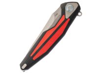 Складной нож Tulay Rikeknife, сталь 154CM, Red G10