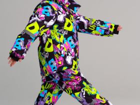 Комплект текстильный с полиуретановым покрытием для девочек: куртка, полукомбинезон