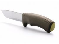 Нож с фиксированным лезвием Morakniv Bushcraft Forest, сталь Sandvik 12C27, ручка резина/пластик