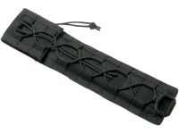 Нож с фиксированным клинком Spartan Blades Ronin Shinto, клинок черный, сталь CPM-S35VN, рукоять черная микарта