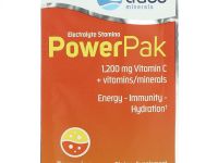 Trace Minerals ®, электролит для повышения выносливости, PowerPak, со вкусом мандарина, 30 пакетиков по 5 г (0,18 унции)