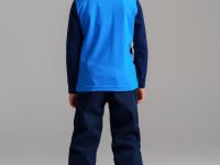 Брюки текстильные утепленные флисом для мальчиков