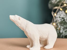 Статуэтка Mishka white