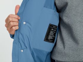 Полупальто утепленное с воротником-стойкой