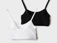 Топ трикотажный для девочек, 2 шт в комплекте