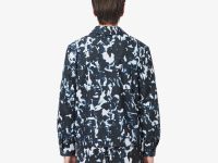 Мужская водоотталкивающая ветровка Lacoste с принтом