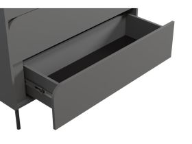 Комод Блест 102x87 Графитовый
