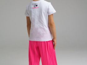 Брюки трикотажные для девочки (кюлоты)