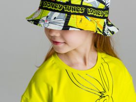 Панама текстильная для девочек