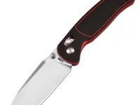 Складной нож CJRB Shale, сталь AR-RPM9, рукоять G-10 красно-черная