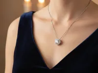 Подвеска из белого золота э4712пд03182000