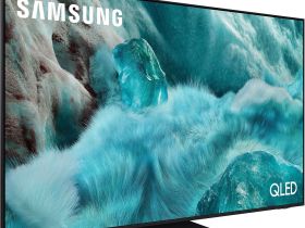 Телевизор Samsung 55" QLED Q7F5A 4K, Процессор Q4 AI Gen1, Smart ТВ (2025) QE55Q7F5AUXRU черный